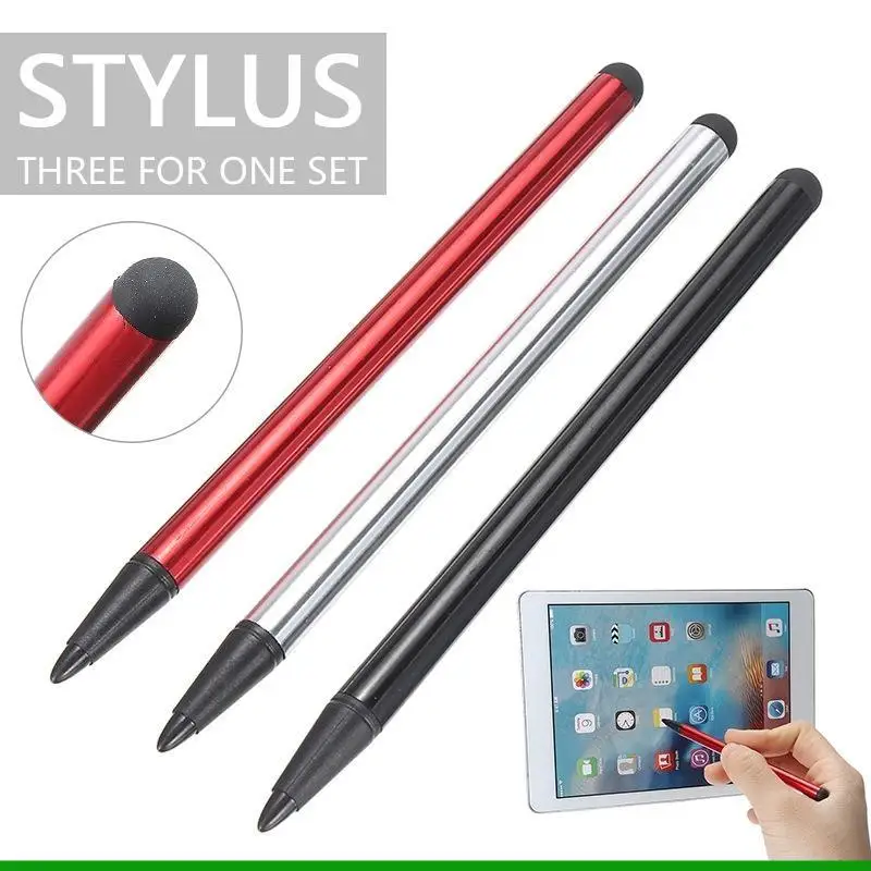 U55C Capacitive Resistive Universal Touchscreen Pen 3pcs for phone Tablet GPS