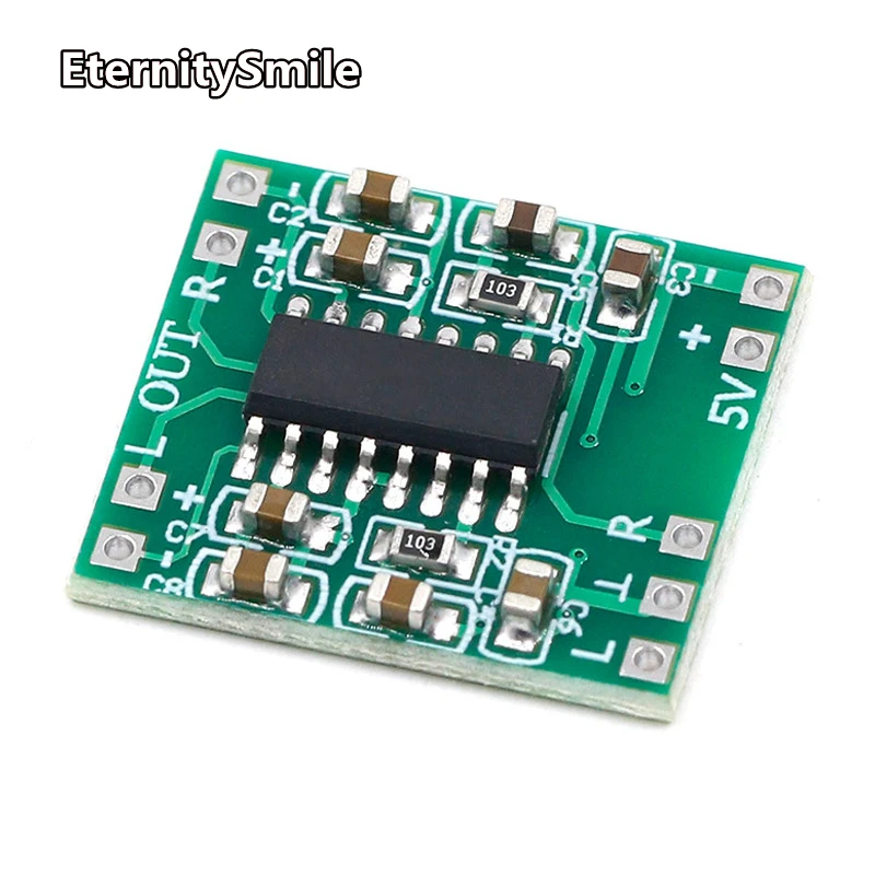 Mini PAM8403 2*3W Digital Class D Amplifier Board module Audio Speaker Sound Board 2.5V To 5V Modulo Amplificador volume control