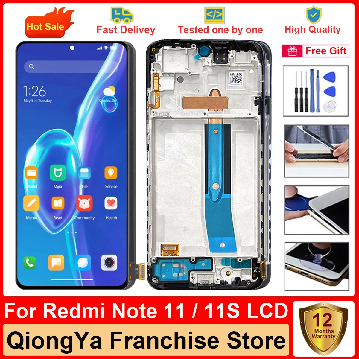 Новый дисплей AMOLED note 11, 6,43 дюйма для Xiaomi Redmi Note 11 2201117 TG Note 11S 2201117 SG ЖК-дисплей и дигитайзер сенсорного экрана в сборе Новый дисплей AMOLED note 11, 6,43 дюйма для Xiaomi Redmi Note 11 2201117 TG Note 11S 2201117 SG ЖК-дисплей и дигитайзер сенсорного экрана в сборе