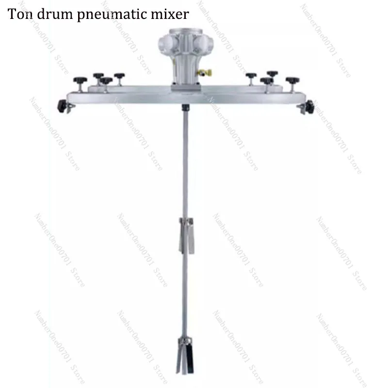 new Pneumatic 1 Ton Air Agitator IBC Tank Mixer Machine 1000L Commercial Barrel Drum Stirrer With Support Hanger