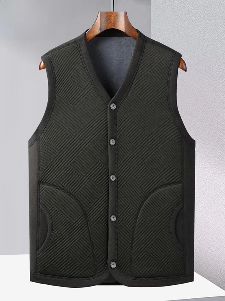 

Мужской жилет Thiened Fce Warmth для осени и зимы, для мужчин среднего возраста, TUCANO Woodpeer, внутренняя одежда, стиль для папы