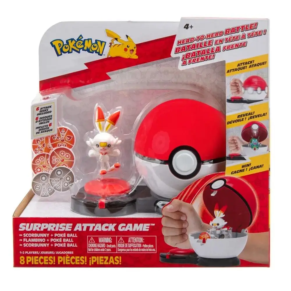 jeu-surprise-attack-pokemon-sunny-poke-ball-et-scorbunny