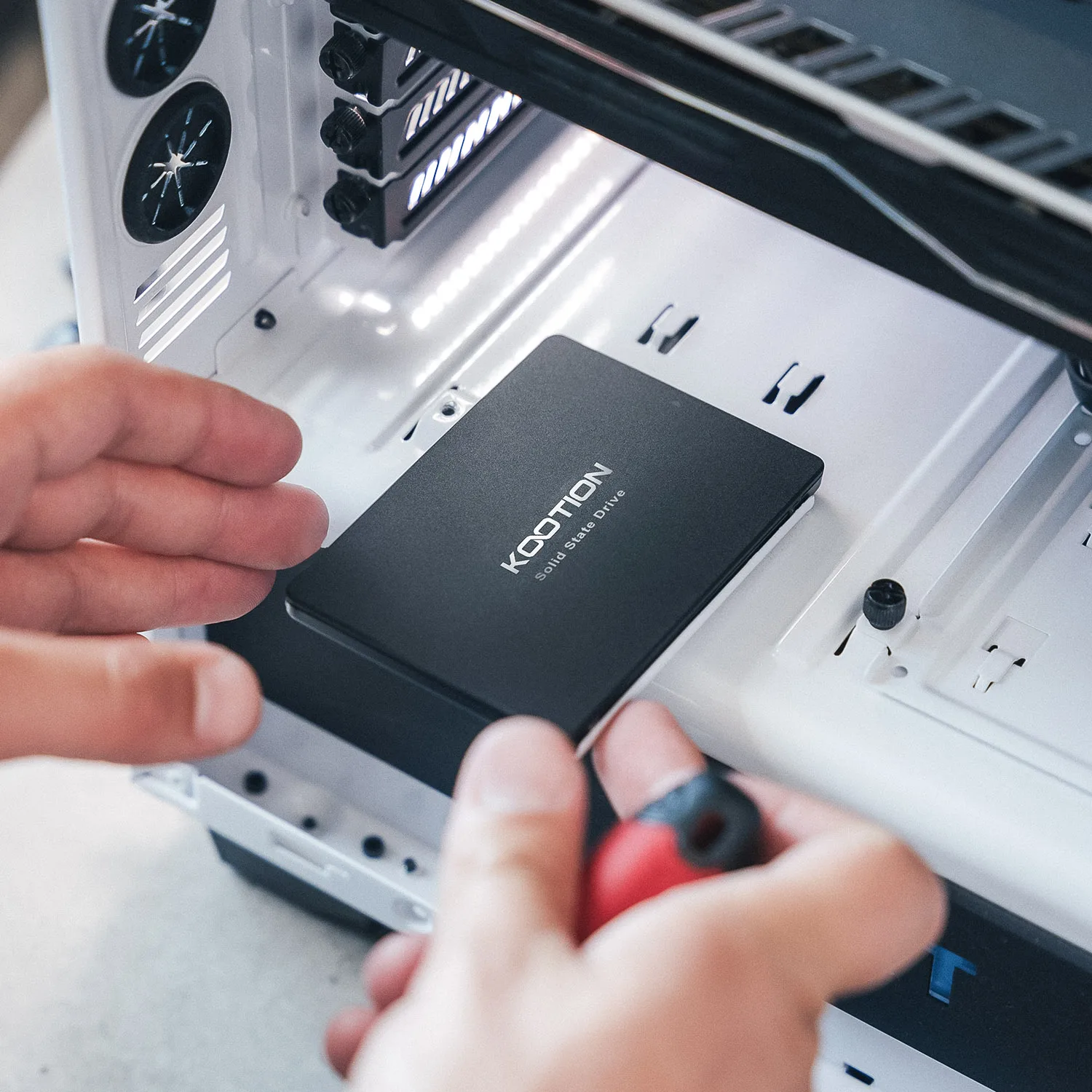 KOOTION X12 SSD SATA 256GB 512GB 1TB 2TB SATA 3 SSD 드라이브 2.5인치 HDD 하드 드라이브 솔리드 스테이트 디스크 노트북 PS4 PC 데스크탑용