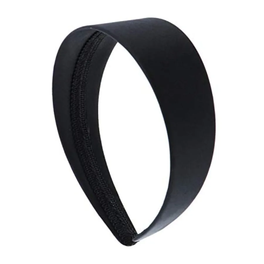 

Motique Accessories 2 Inch Wide Satin Hard Headband with Teeth Head band for Women and Girls