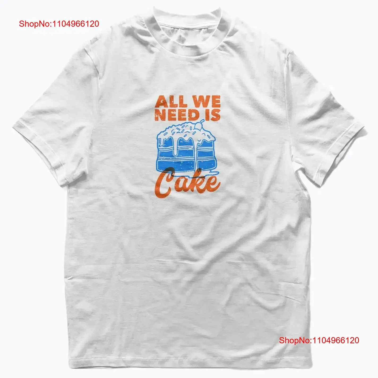 

Футболка All we need is Cake, забавная футболка на день рождения, милая ретро-десертная футболка, эстетичная, оверсайз, винтажная, стильная, унисекс, с графикой