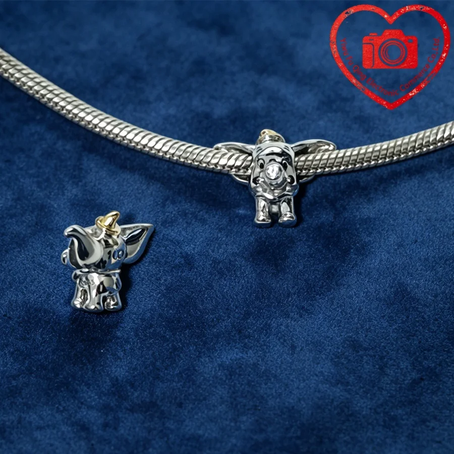 Neue Original-Charms DIY Schmuckgeschenke für Frauen Fuchs Hase Huhn Schwein Haustier Hund Elefant Perlen passend für 925er Silberarmbänder Zubehör