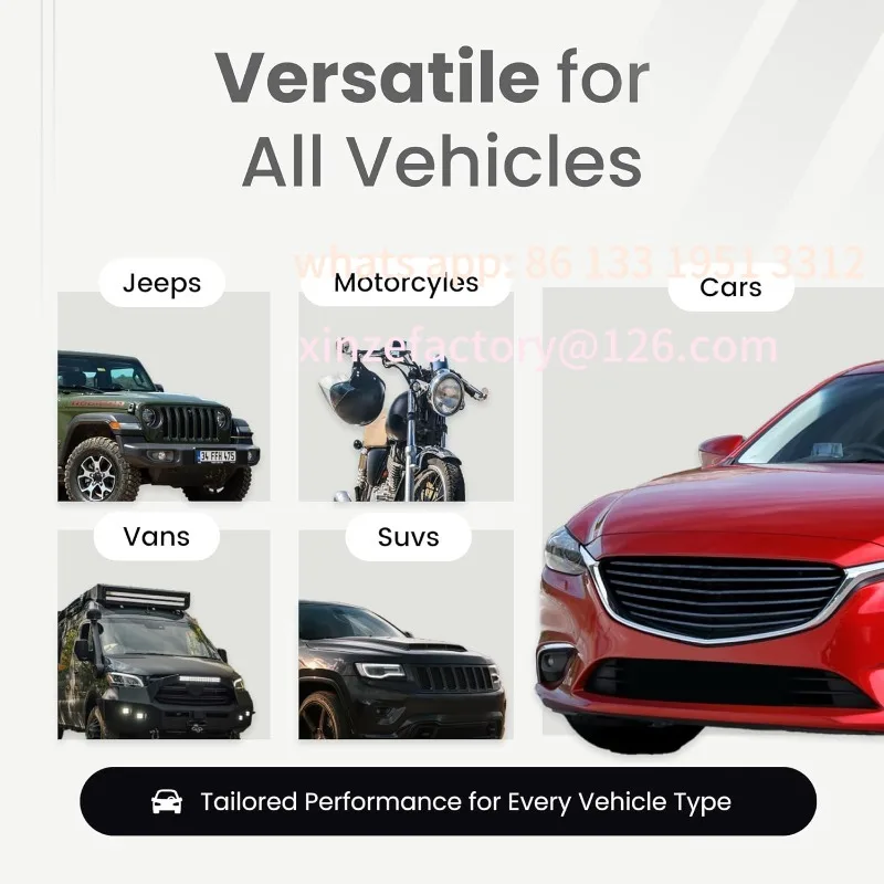 Picture 6: Customizable Tire Inflator Portable On/Offroad Air Compressor For Car, Truck, SUV & RV