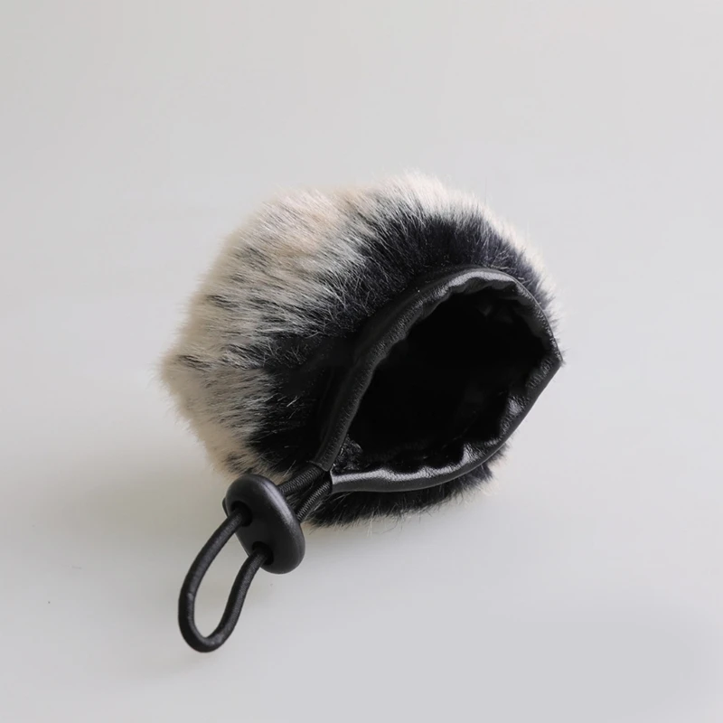 XYST1M 마이크용 Stylishs 인공 털 앞유리로 녹음 개선