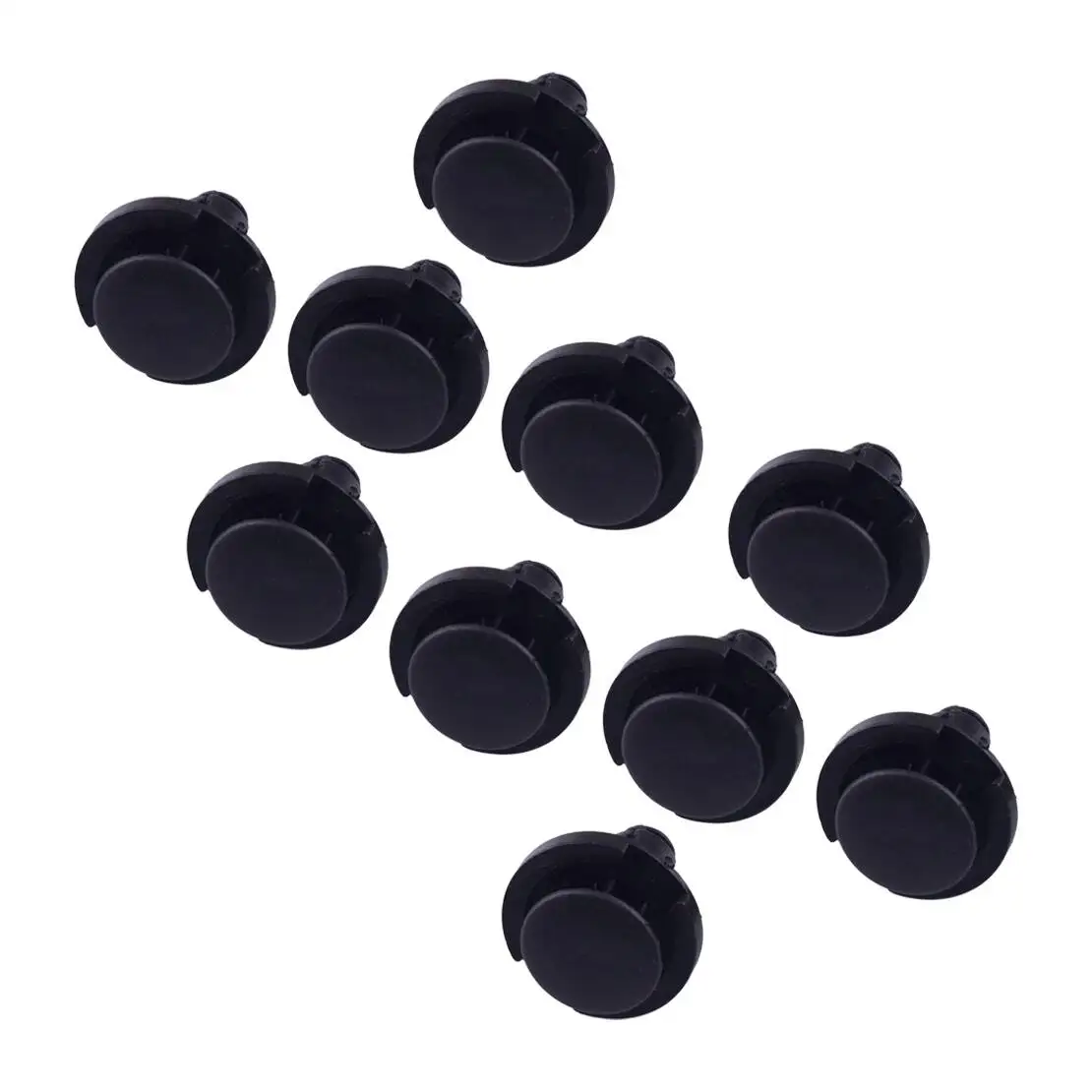 20Pcs/set Rocker Panel Spoiler Skirt Sill Moulding Clip Retainer Fastener Fit for Subaru Impreza Black Plastic 909140055 21501