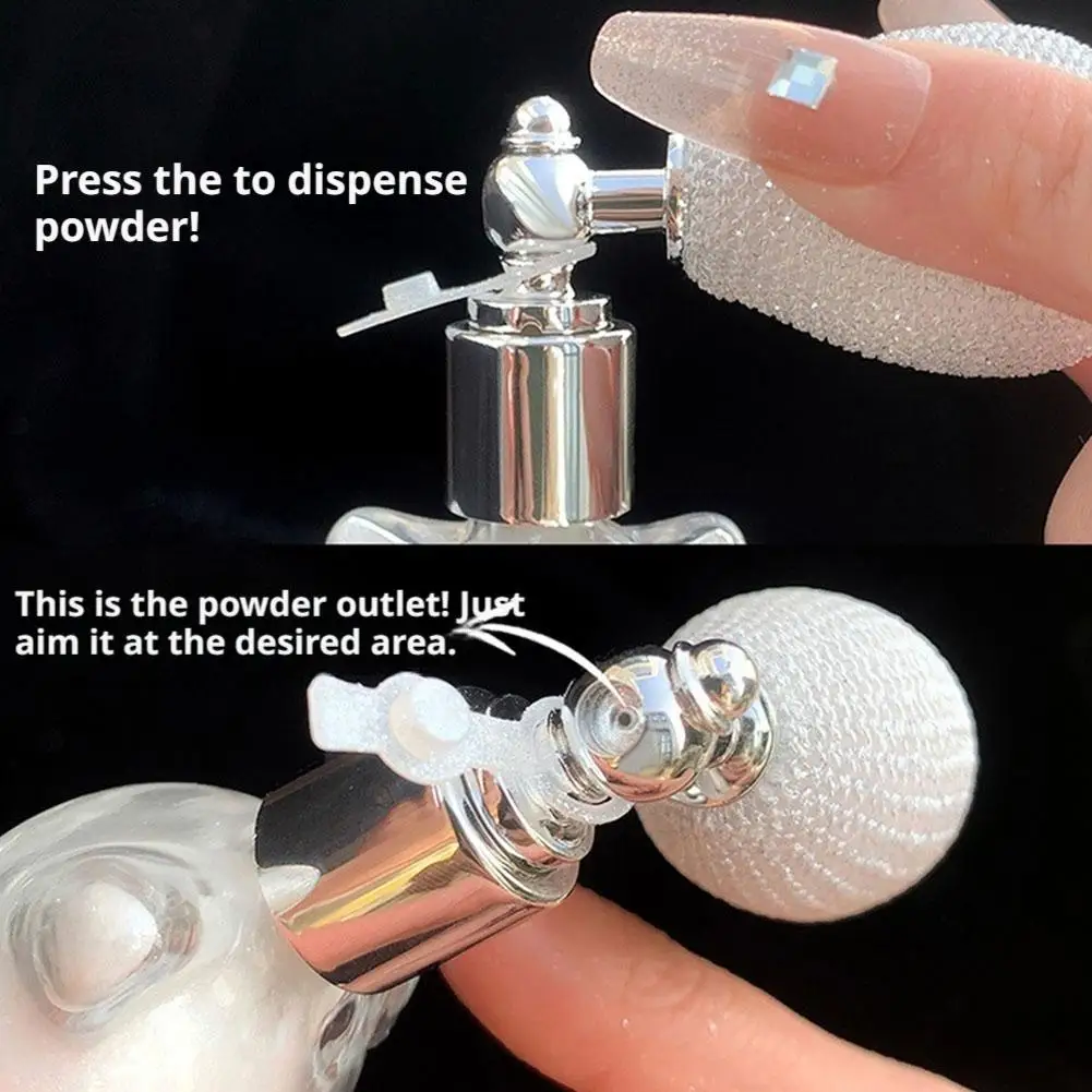 Glänzendes Glitzer-Körperpuder Highlighter Diamant Hochglanz-Glitzer Körperbronzer Highlighter-Puder Gesichtskontur Funkelndes Make-up – Detail 22