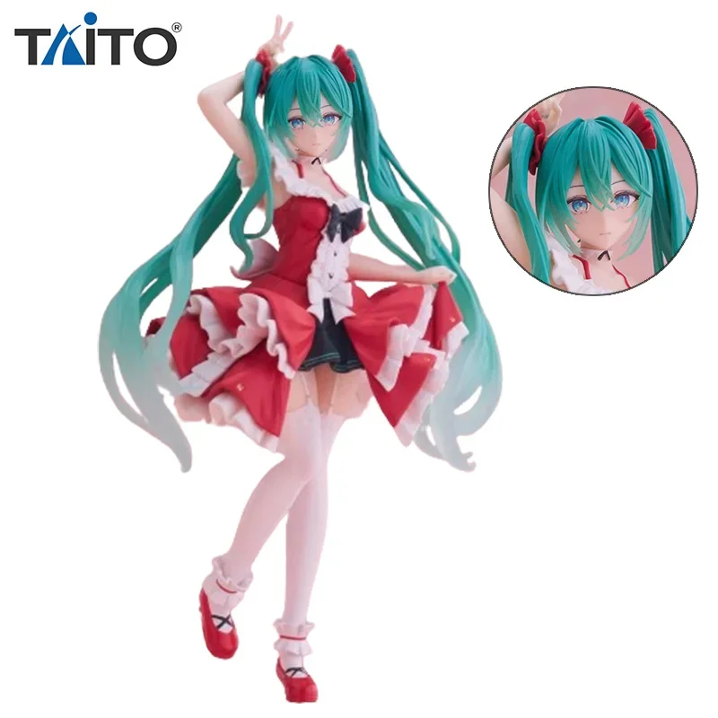 taito-figura-de-accion-original-de-hatsune-miku-modelo-kawaii-adornos-de-escritorio-juguete-de-regalo-18cm