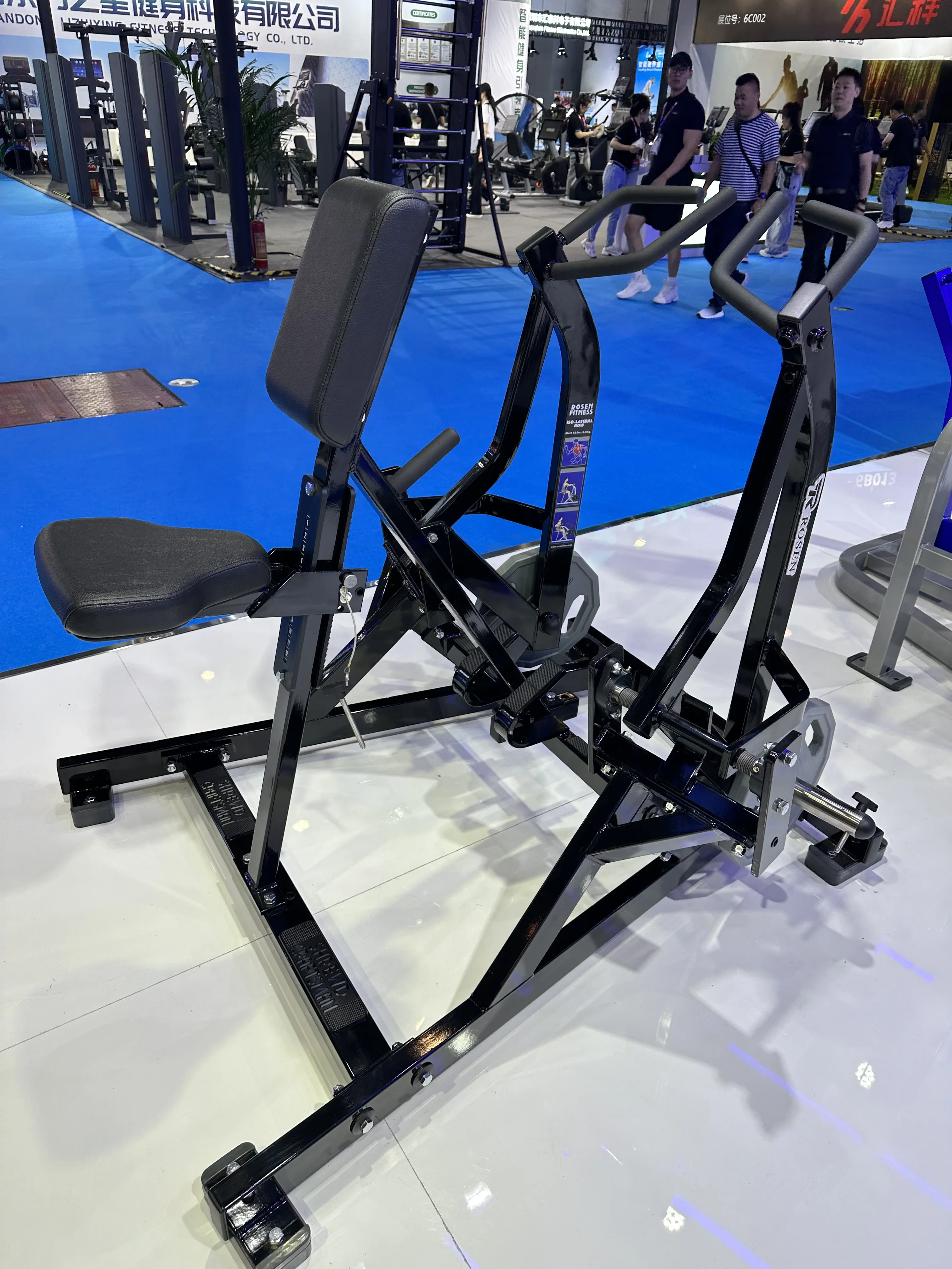 Steel Plate Loaded Machine,Gym Equipment Sport Iso-Lateral Plate Loaded Hammer Seated Row Machine Steel Material Acceptable