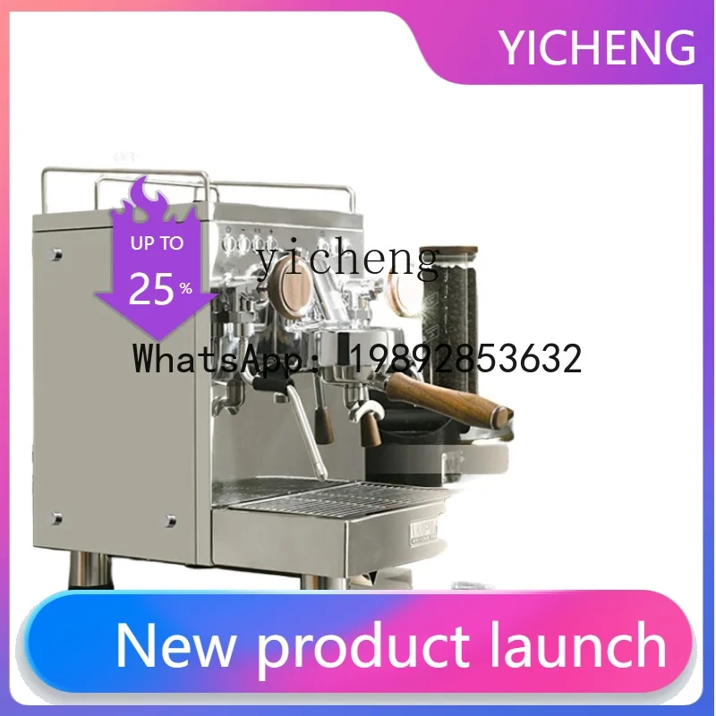 KFJ  Coffee Machine Household Small Semi-automatic Freshly Ground Coffee Household Commercial Use