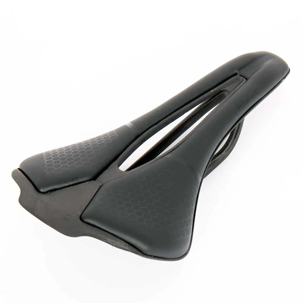 elitaone carbon fiber saddle 115g mountain bike/road bike ultralight seat 250x140mm UD textured bare carbon PL