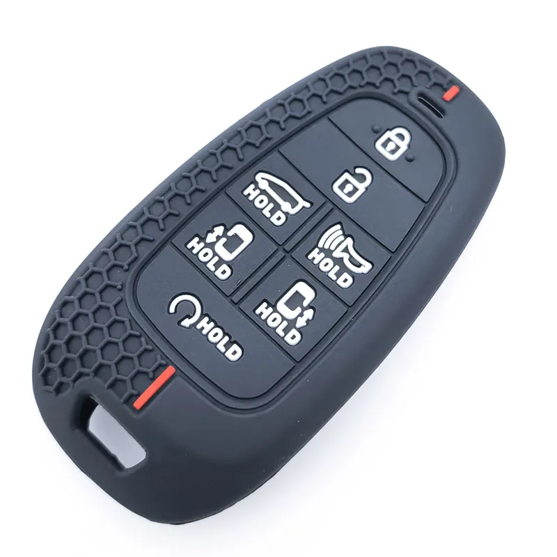

Силиконовый чехол для автомобильного дистанционного ключа FOB Shell для Hyundai Sonata Sel Ev 6 Ev 8 IONIQ 5 Nexo DN8 Fe Tucson Sonata Staria NX4 Ioniq