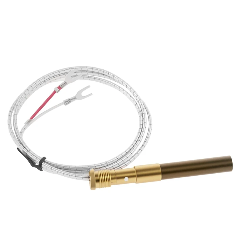 35" Thermopile Generates 750 Millivolt Thermopile Generators Assemblies Gas Fryer Cluster Thermocouple Fryer Parts
