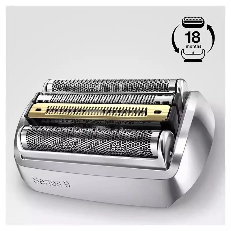 Бритвенная головка Braun Series 9 Pro, совместимая с моделями Braun Series 9 4 + 1 режущие элементы 58, ультратонкая фольга Braun 94M