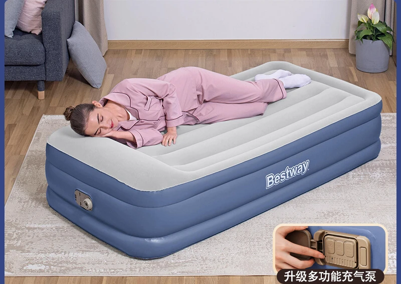 

Camping Bed Automatic Inflatable Bed Camping Equipment Air Mattress Beach Mat Camping Tent Double Outdoors Шезлонг