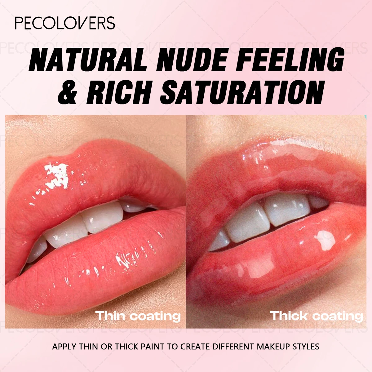 Feuchtigkeitsspendendes Lipgloss-Lippenöl, langanhaltende Lippenfeuchtigkeit, Hochglanz-Lippenöl, getönter Lippenbalsam