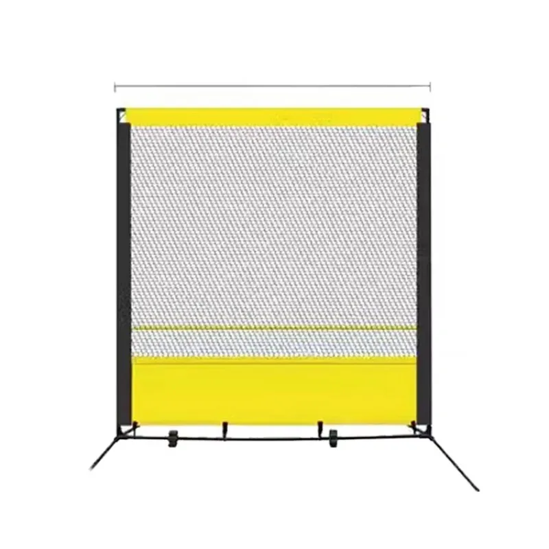 2m * 2m mini tennis rebound net, factory customized baseball squash rebound net, indoor and outdoor court sports