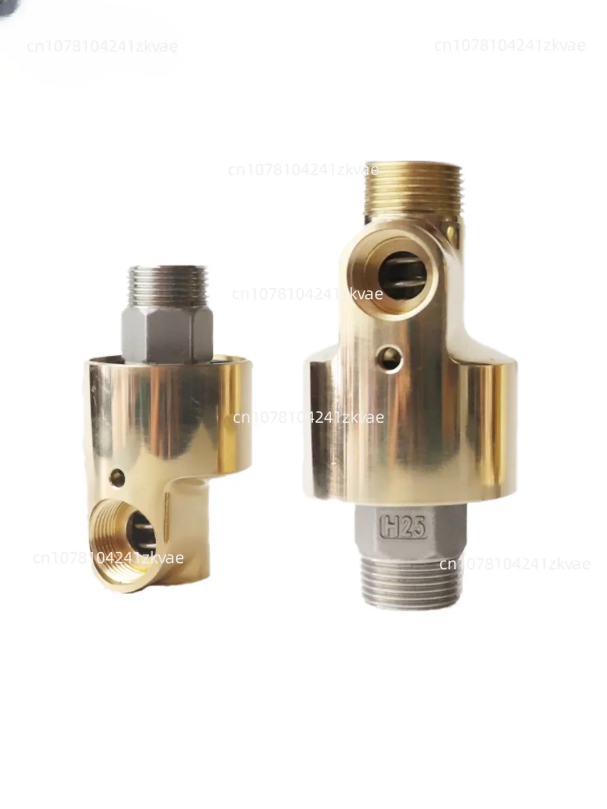 HDHS type high-speed and high-pressure water supply  single two-way copper rotary joint 2 minutes 4 minutes 6 minutes