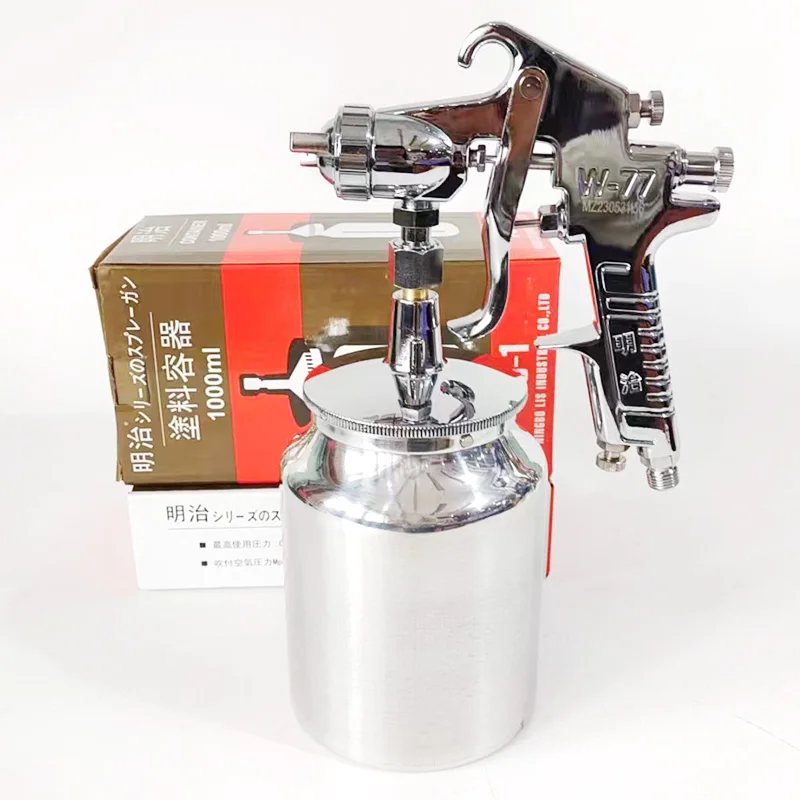 

W-77 Pneumatic Sprayer Anti-Rust Paint Professional Paint Spray Gun For Can Furniture Car Paint Glue High Atomizing Spray