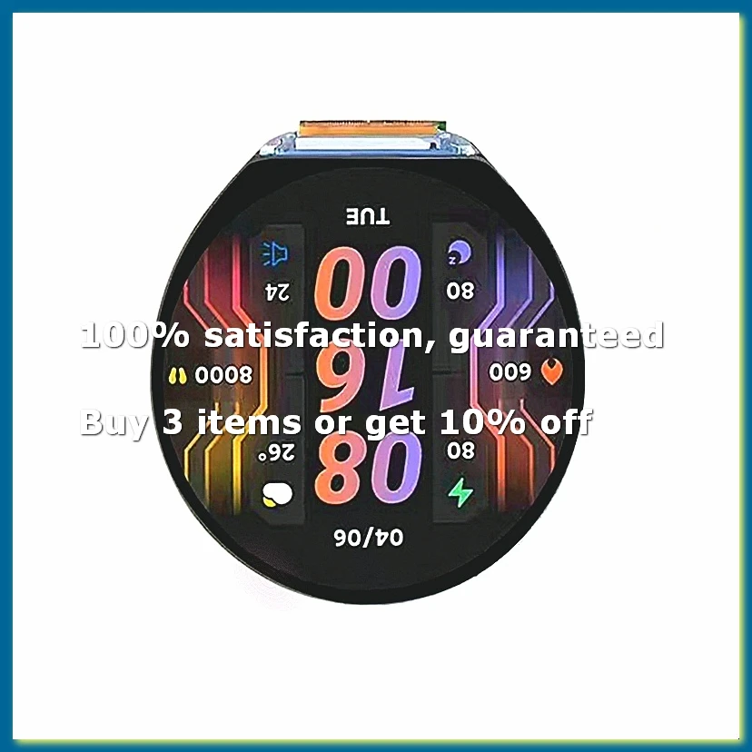 ESP32-S3 Round 1.46-Inch Colour Capacitive Touch Display Development Wireless WIFI Bluetooth 412x412 Without Cover-WDL