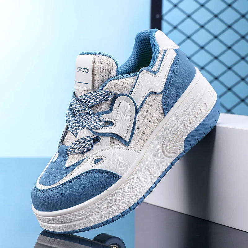 

2025 New Roller Skates Shoes for Kids Comfortable Dual-purpose Skating Shoes Boys and Girls Skating Skates Shoes with Wheels