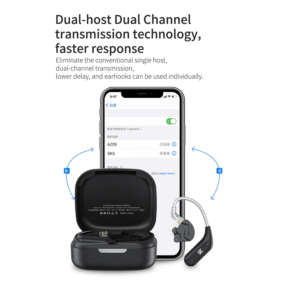 Kz AZ09 Hd Bluetoot…