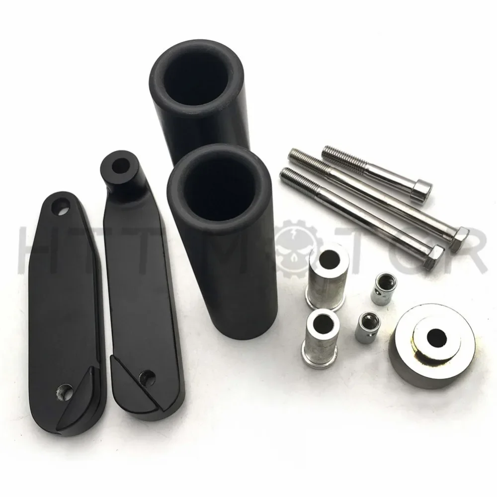 Frame Sliders Fairing Crash for 2008-2013 Kawasaki Ninja 250 / 250R / EX250 Black Aftermarket Motorcycle Parts