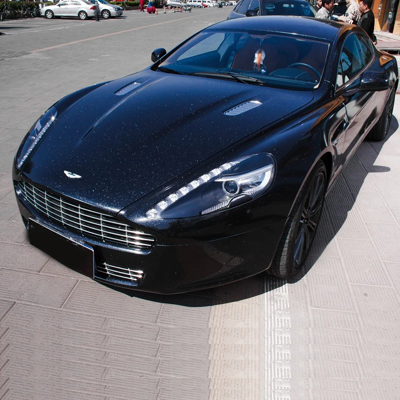 

5x56ft Glossy Black Carbon Fiber Sparkle Wrap Surface Protection Film Auto Car Truck Bed Mat Vinyl Waterproof Decorative Film