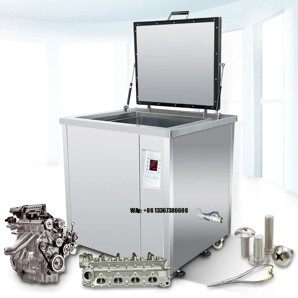 أجزاء أوتوماتيكية لإزالة الشحوم بالموجات فوق الصوتية خزان تنظيف الأجزاء الصناعية 80l 90l 100l آلة التنظيف بالموجات فوق الصوتية #1