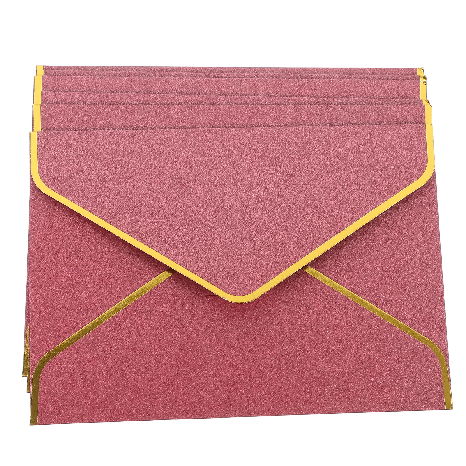 

6Pcs Hot Stamping Envelopes Elegant Retro Design for Wedding Invitations Greeting Cards Thank You Cards and Valentine Party