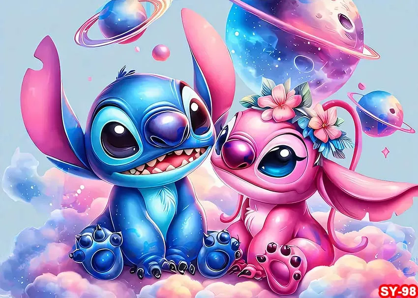 لافتة زينة عيد الميلاد الأول لصبي عيد ميلاد سعيد ليلو وخلفية لاصقة ملاك وردي وغرزة خلفية عيد الميلاد الأول