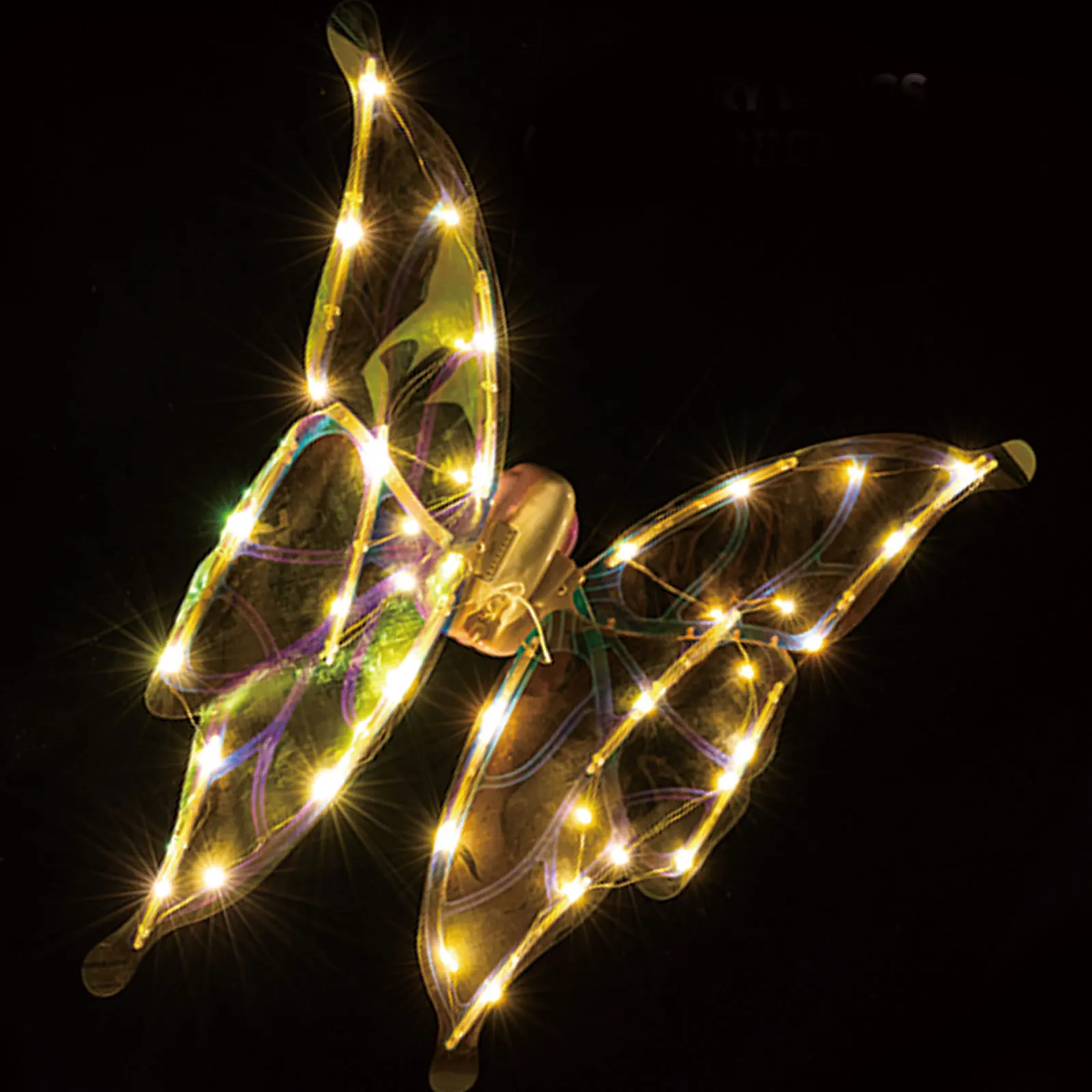 Fluttering Wings, Dressing Up As Toy Elf Wings, Led Glowing Wings, Angel Baby Girl Wings, Halloween Role-Playing Gifts