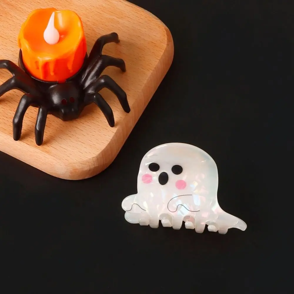 

Scary PVC Ghost Hair Claw Colourful Hairpin Halloween Hair Clip Grab Clip Hair Accessories Shark Clip Gift