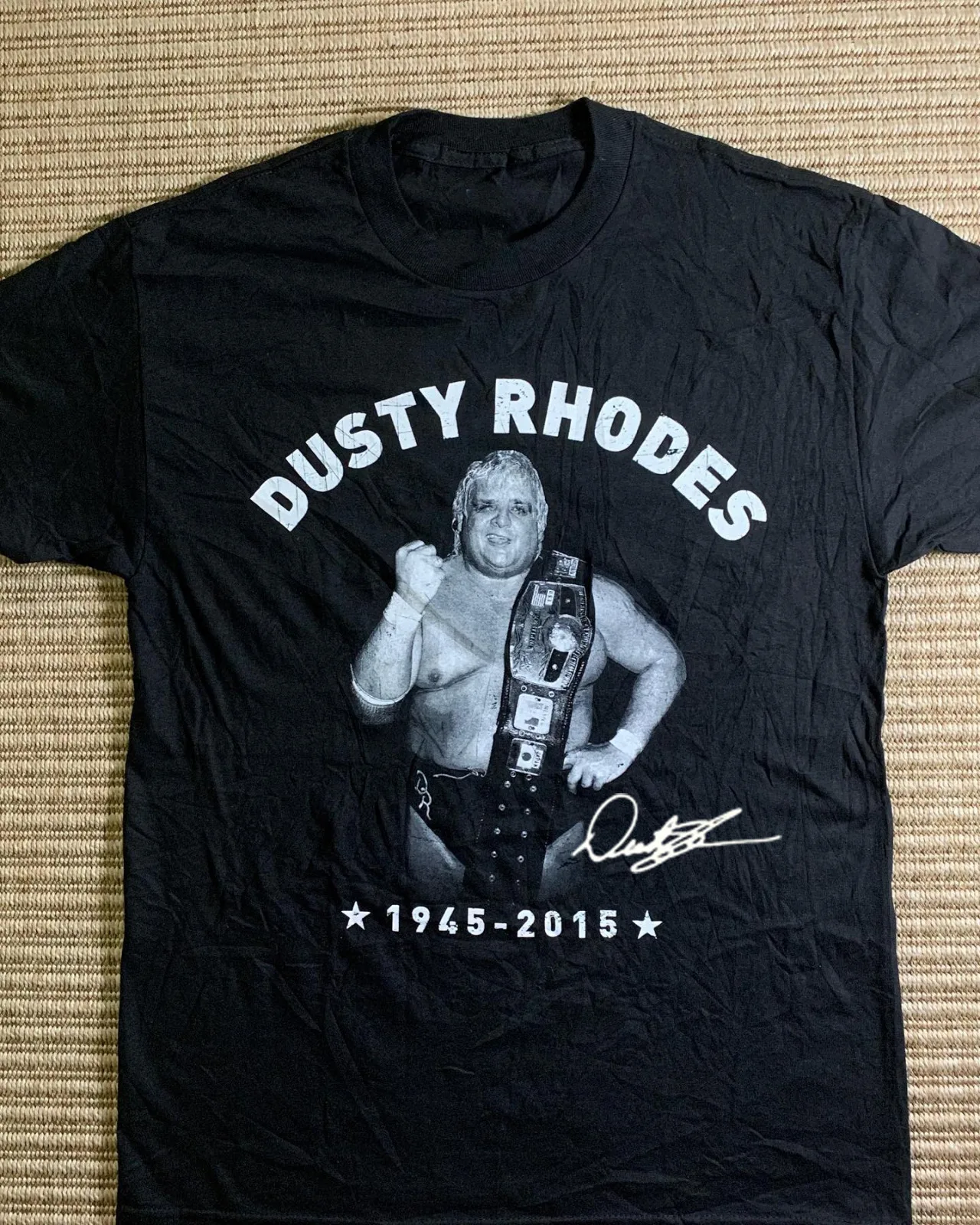 Rare Dusty Rhodes 1945 2015 For Fan Black S 2345Xl T Shirt S3815