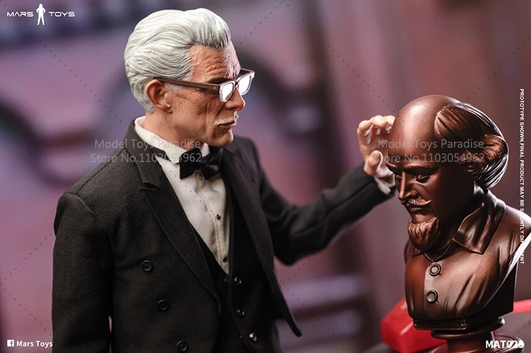 ألعاب المريخ الأصلية MAT023 1/6 ألعاب قابلة للجمع ألفريد بينيورث بطل السوبر باتمان بتلر الجندي 12 ''عمل نموذج لجسم الهدايا