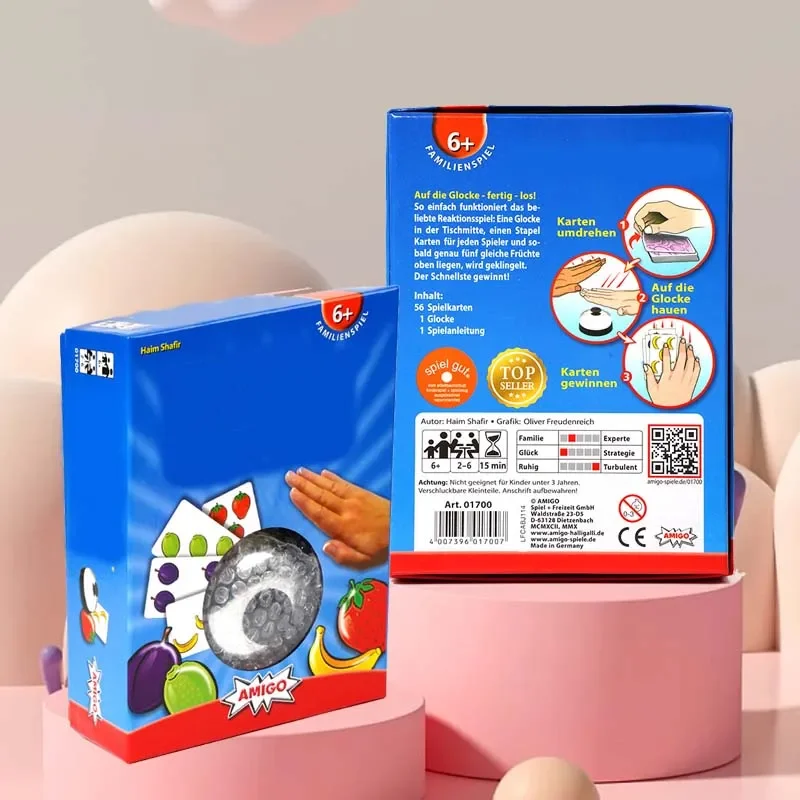 Fast-Action Card Game for Parties and Gatherings - Halli Galli English Version