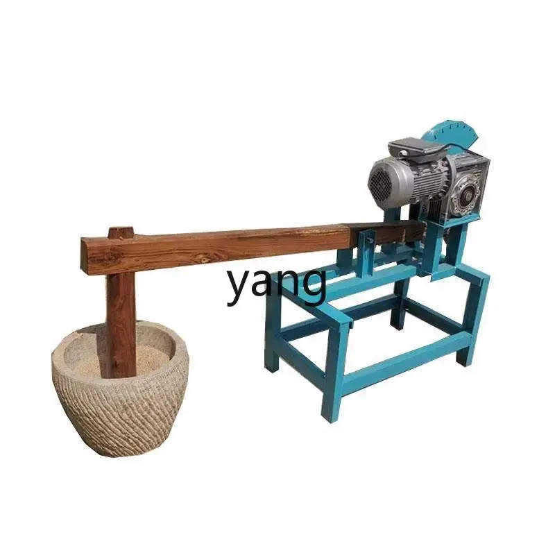 LMM mortero de piedra eléctrico batido Ciba olla de piedra antigua nido batido automático máquina Ciba