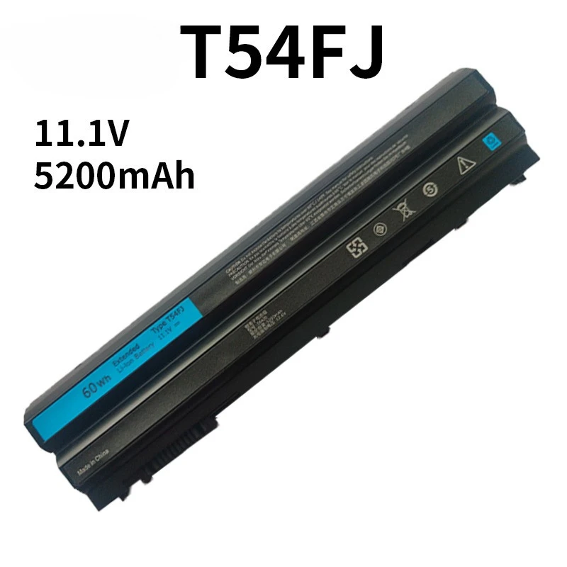 T54FJ 8858X 60Wh 48WH E6420 バッテリー Dell Latitude E5430 E5520 E5530 E6520 Inspiron 14R 4420 5420 15R 5520 7520 17R 7720 T54F用