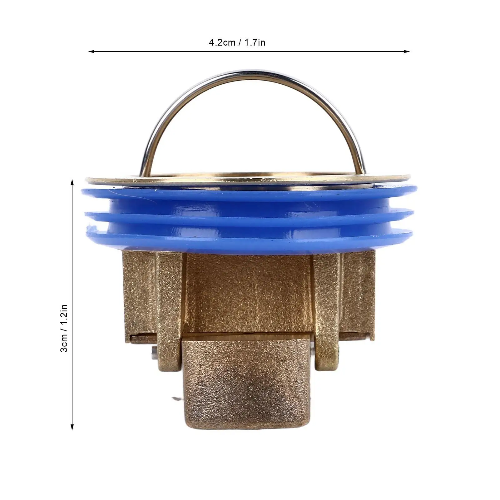 Shower Floor Drain Backflow Preventer Anti Slip Easy Install Deodorizing Odorless Rustproof for sewer Drain Cover