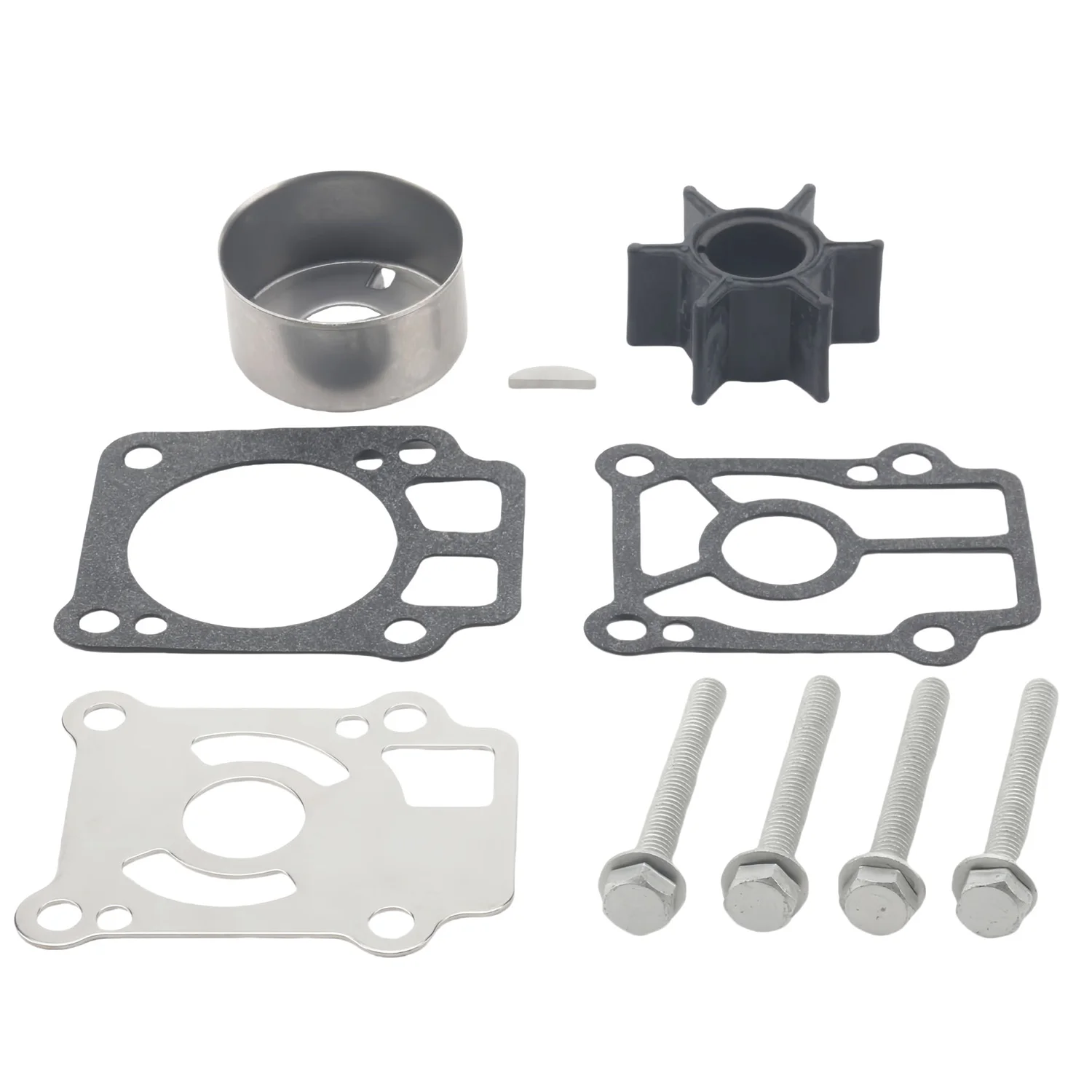 

853792T01 853792A1 Replace fit for Mercury 25 30 HP Outboard Sea Water Pump Impeller Rebuild Service Kit 853792A07