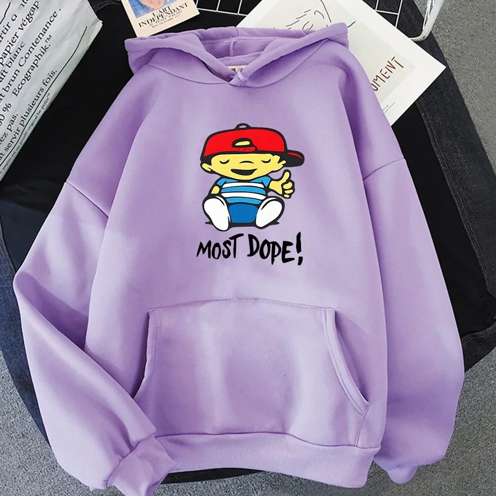 Macc Miller-sudaderas con capucha Kawaii para hombre y mujer, camisetas holgadas con estampado de dibujos animados, camisetas informales de manga larga a la moda para niños