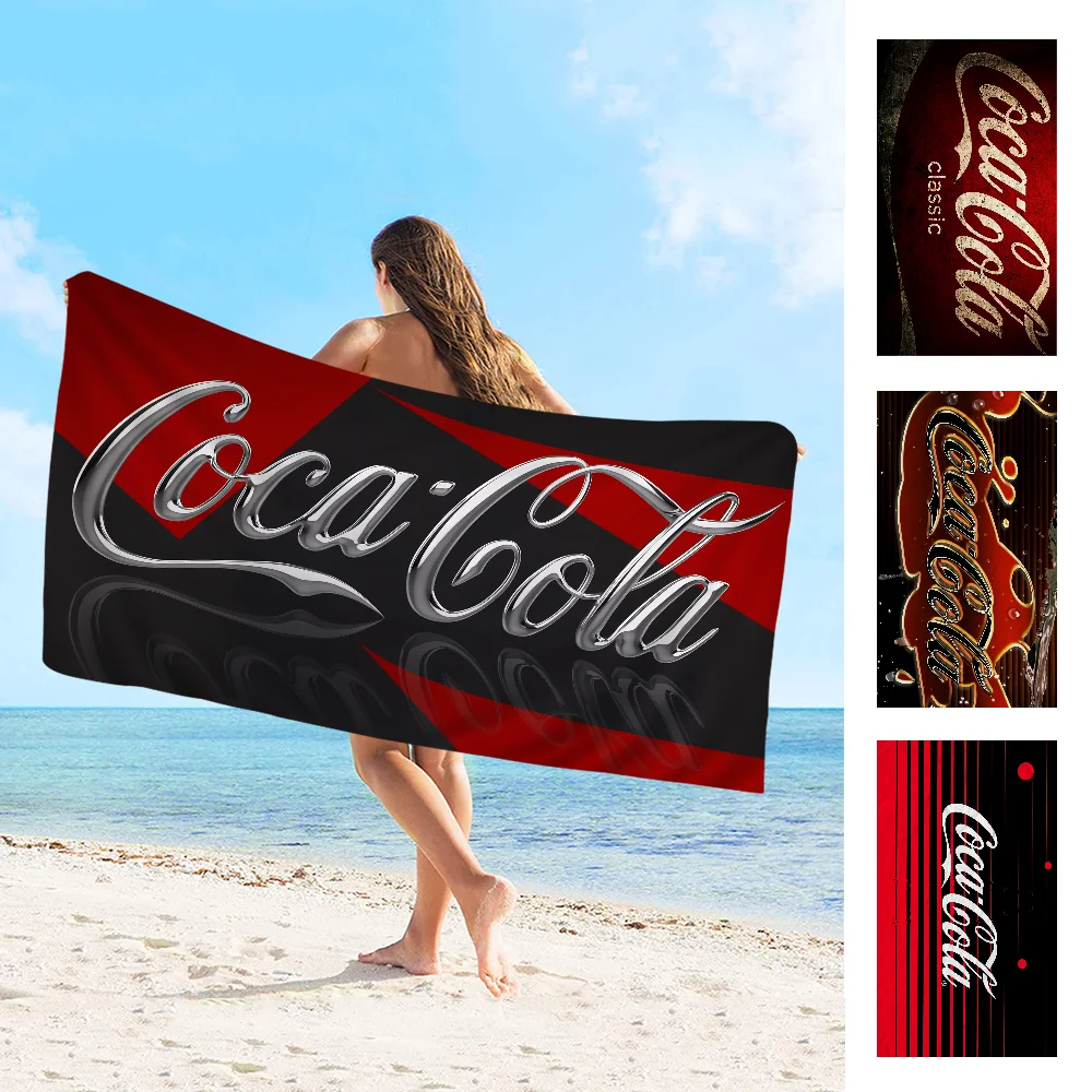 C-Cocas C-Colas Towel Microfiber Beach Towel Absorbent Quick dry Soft Yoga Swimming Resort Mountain Climbing Towel