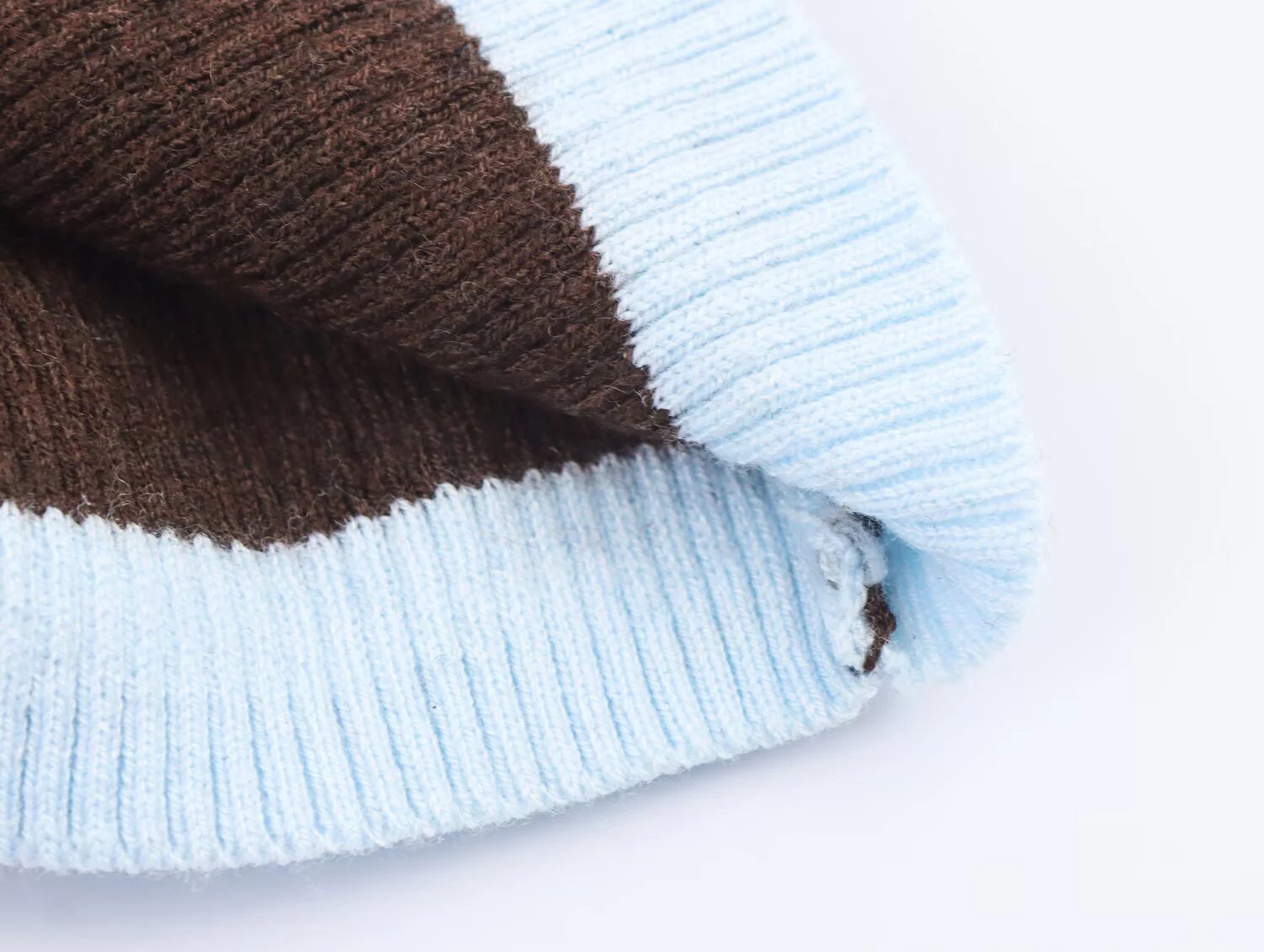 ZERAINS 2025 خريف جديد ملابس نسائية حلوة وعصرية رقبة مستديرة دانتيل اللون حظر سترة محبوكة بأكمام قصيرة #6