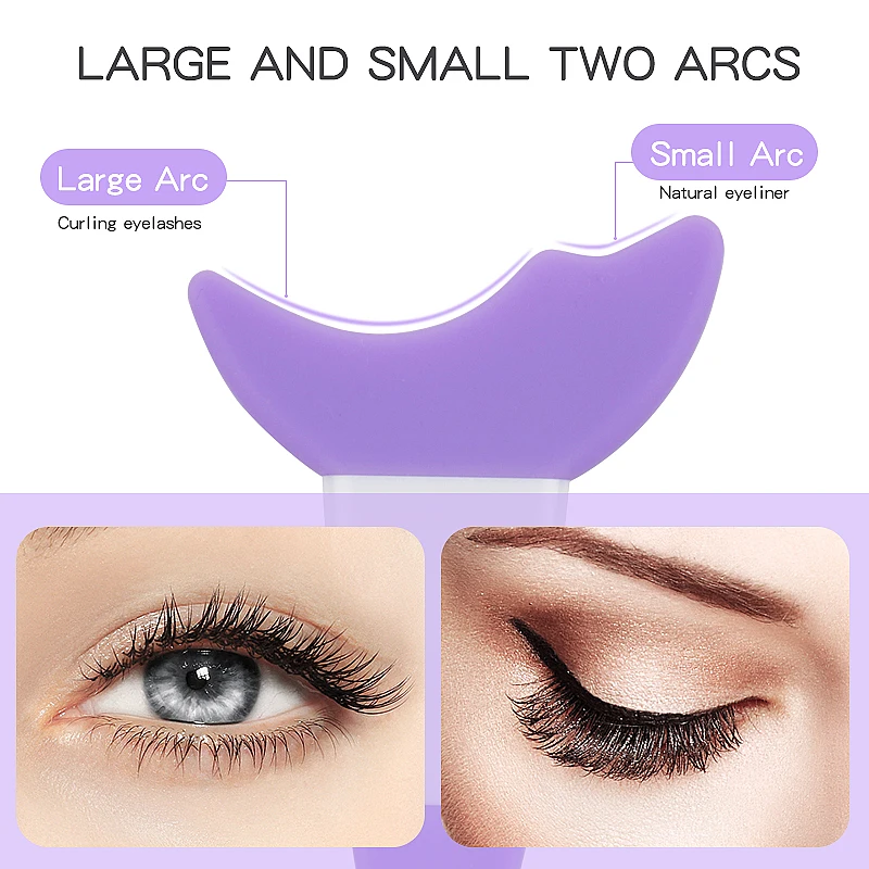 1 Pc Oogmake-Up Hulp Eyeliner Sjabloon Mascara Baffle Eyeliner Tool Wenkbrauw Eyeliner Shaper Assistent Schoonheid Make-Up Sjabloon