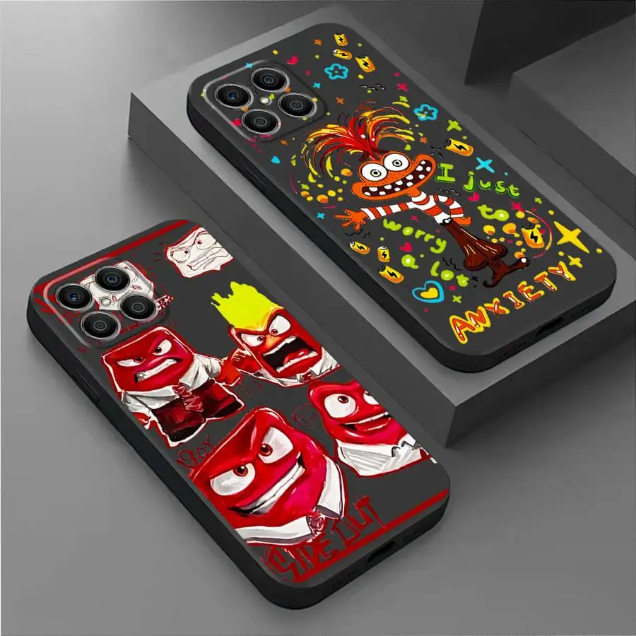 Disney Inside Out 2 Phone Case for Honor X6 X8 8X Magic5 Lite X6a X8a X9a X7 70 90 Pro Magic5 Silicon Armor Capa