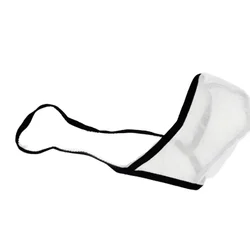 Men Sexy Backless Thong Ultra-thin Sheer Pouch Underwear Translucent Breathab G-String Super Mini Underpants Erotic Panties