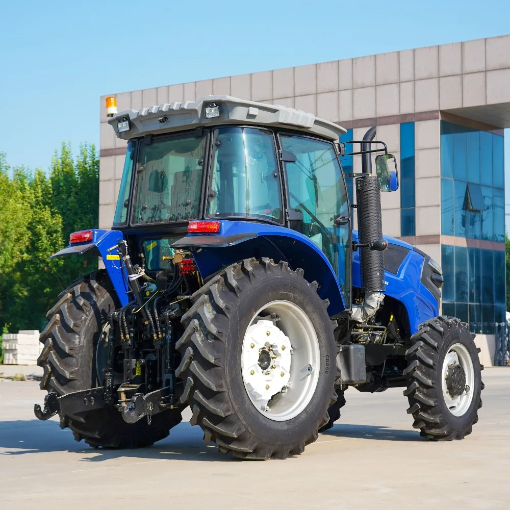 50HP 4WD Tip Quality Rops Cabin in China Agricultural Farm Tractor Shuttle Tractors with Front End Loader Factory Price